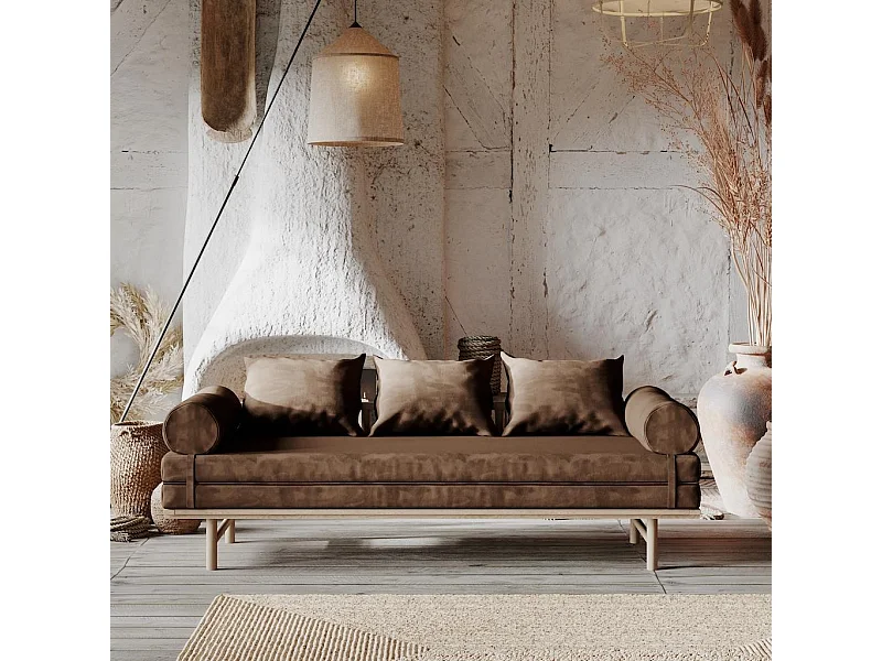 Daybed 2.01x0.74x0.7 m Bruin le MAR