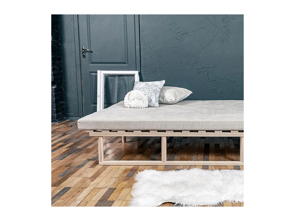 Tagesbett 2,01x0,74x0,7 m creme Le MAR