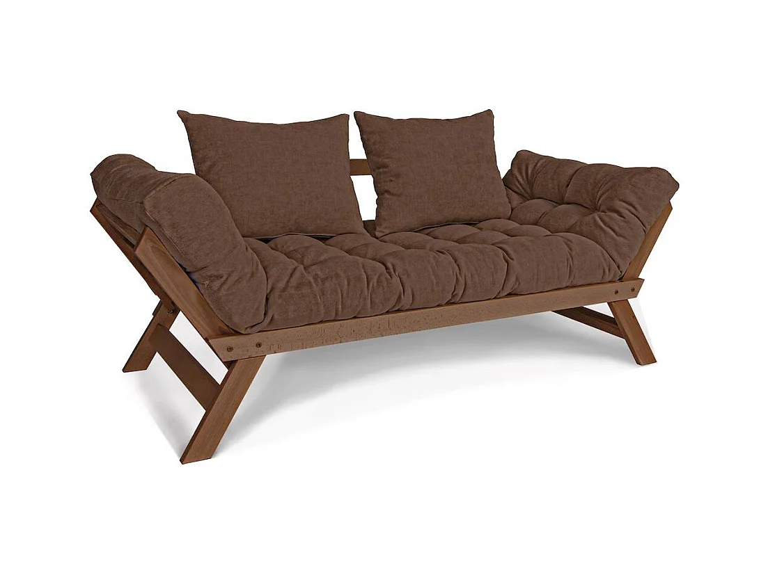 Schlafsofa 1,7x0,83x0,8 m braun Allegro