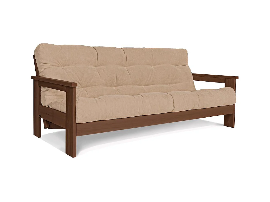Schlafsofa 2,1x1,05x0,83 m beige Mexico