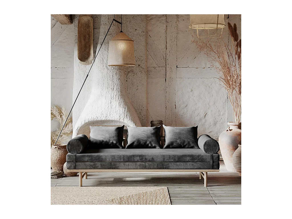 Tagesbett 2.01x0.74x0.7 m Graphit le MAR