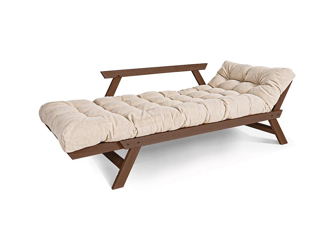 Schlafsofa 1,7x0,83x0,8 m creme Allegro