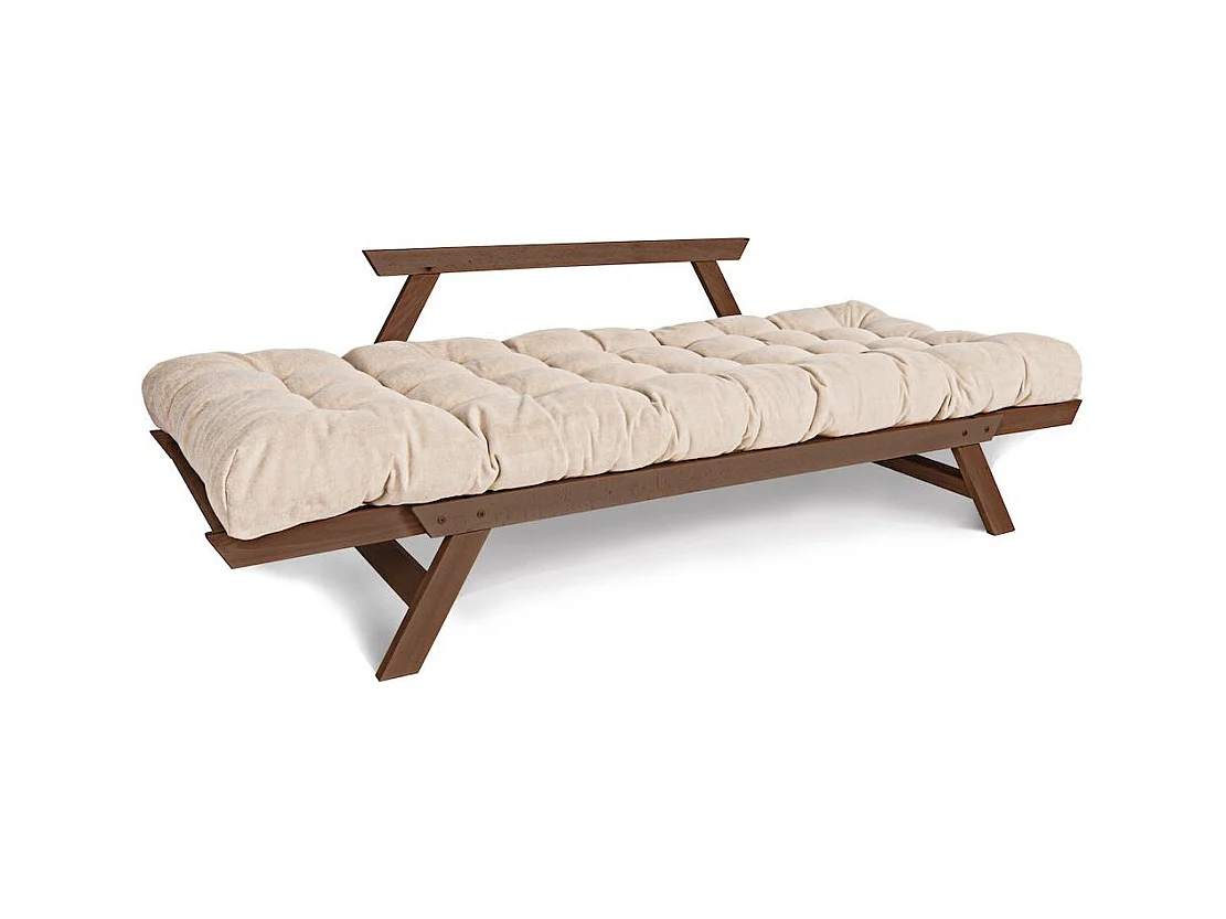 Schlafsofa 1,7x0,83x0,8 m creme Allegro