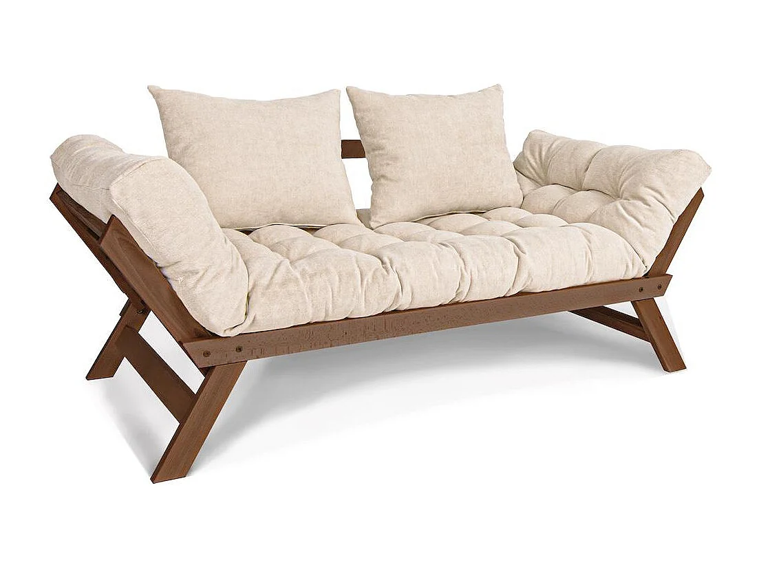 Schlafsofa 1,7x0,83x0,8 m creme Allegro