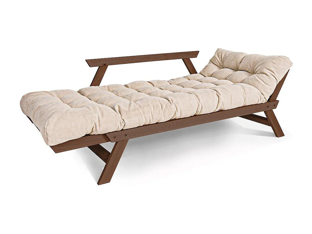 Schlafsofa 1,7x0,83x0,8 m creme Allegro