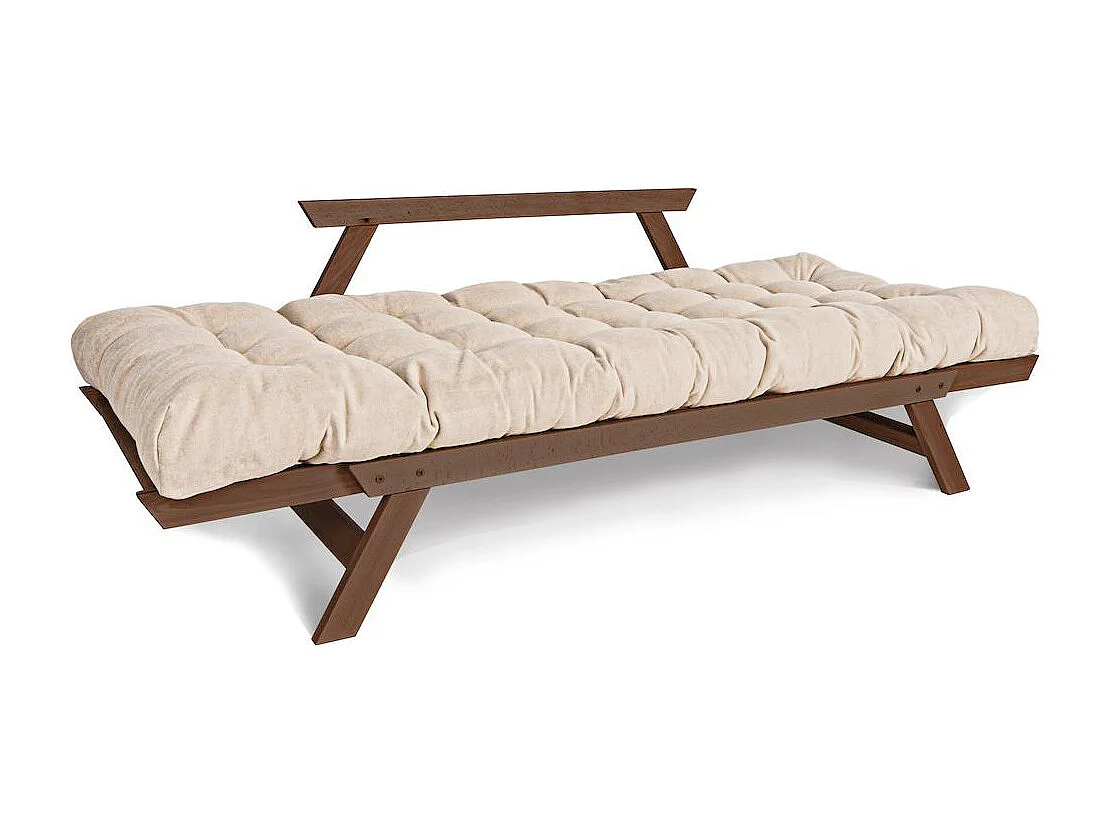 Schlafsofa 1,7x0,83x0,8 m creme Allegro