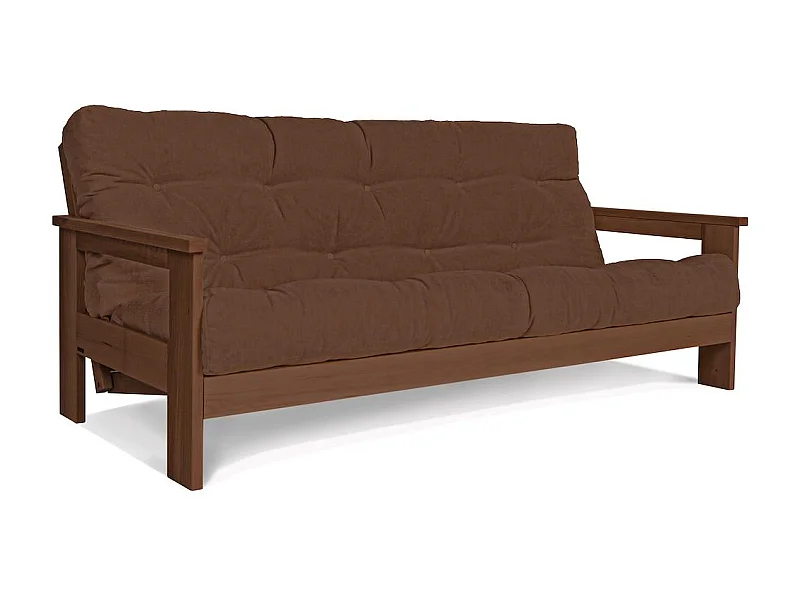Schlafsofa 2,1x1,05x0,83 m braun Mexico