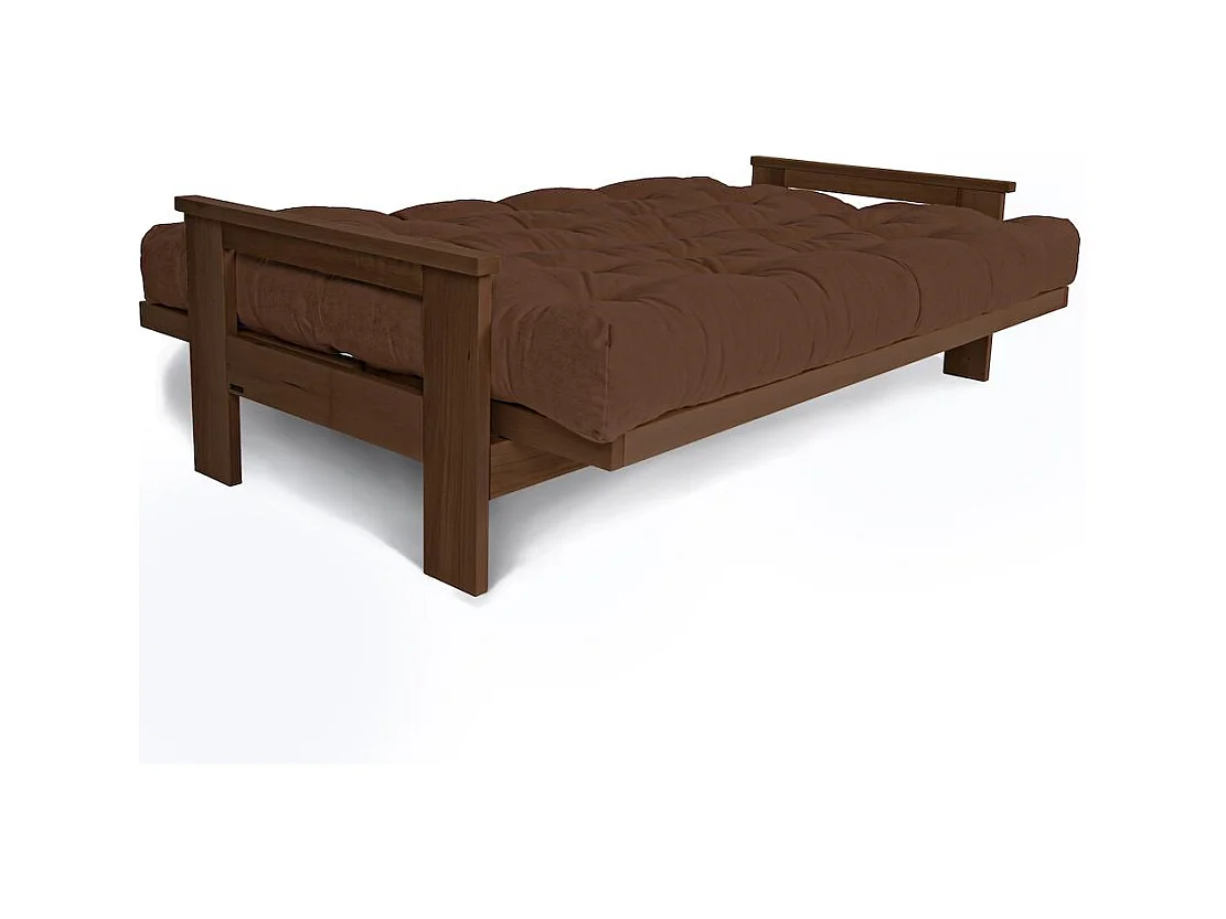 Schlafsofa 2,1x1,05x0,83 m braun Mexico