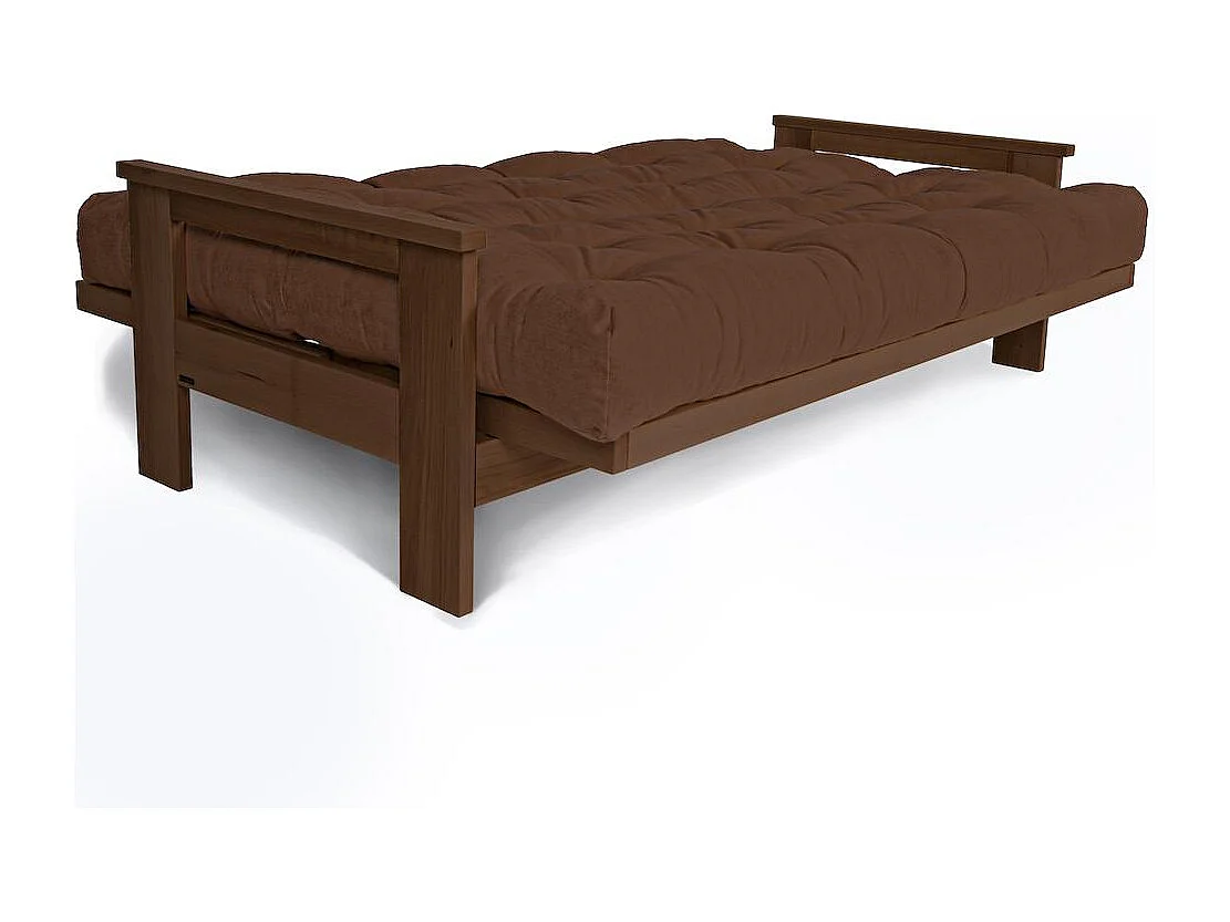 Schlafsofa 2,1x1,05x0,83 m braun Mexico