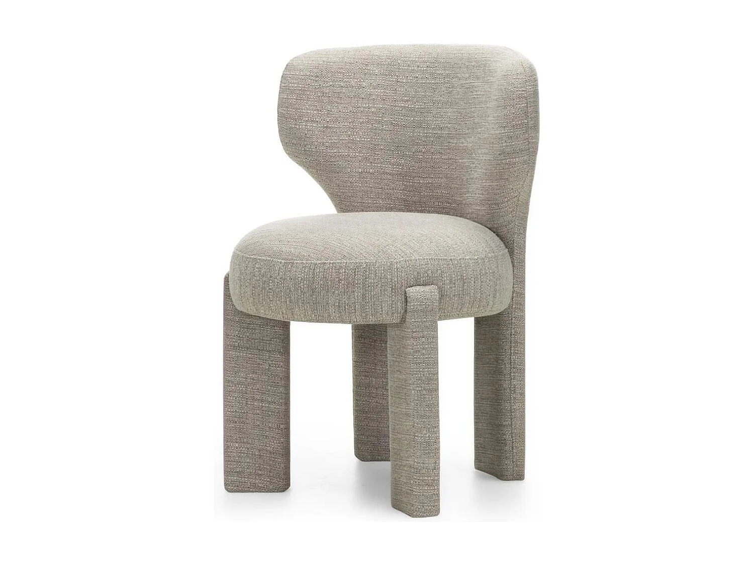 Stoel 59x57x83 cm beige Mali