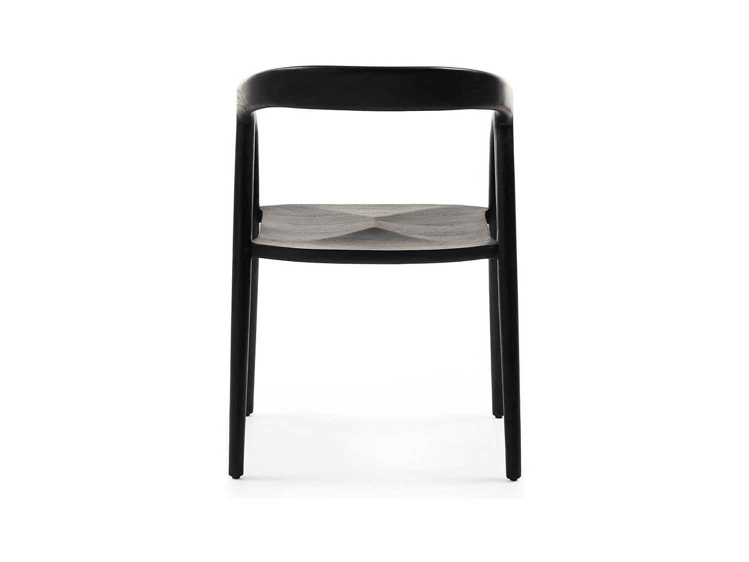 Stuhl 55x56,5x79,5 cm schwarz NIBI OKA