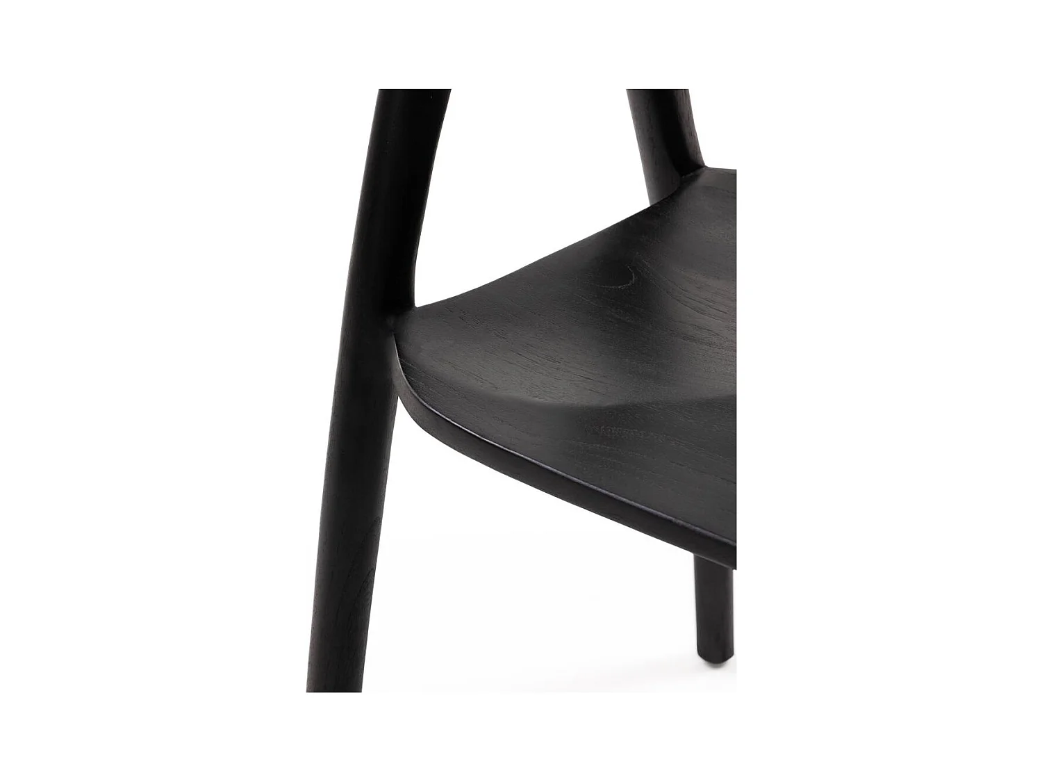 Stuhl 55x56,5x79,5 cm schwarz NIBI OKA