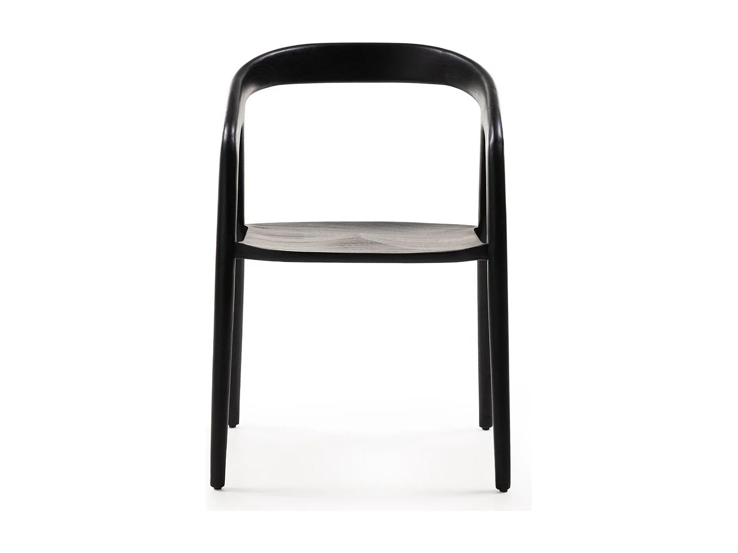 Chaise 55x56,5x79,5 cm noir NIBI OKA