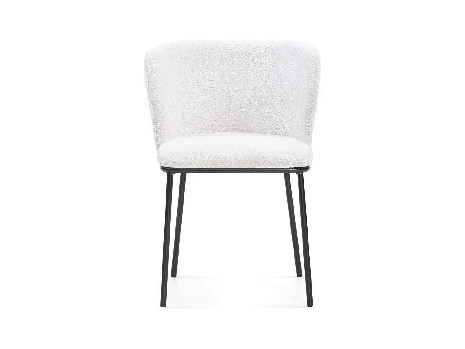 Chaise de salle à manger 55x58x76,5 cm beige NIKA