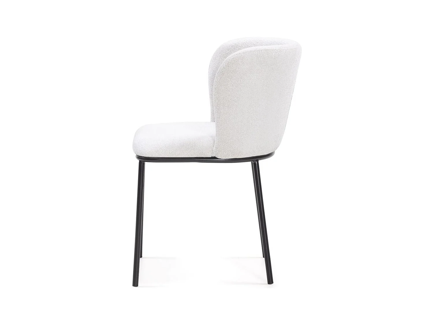 Chaise de salle à manger 55x58x76,5 cm beige NIKA