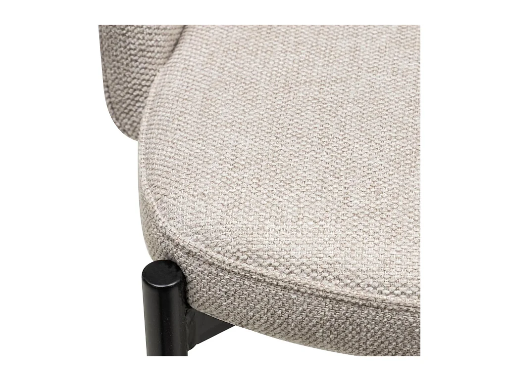 Stoel 50x53x77 cm beige mores