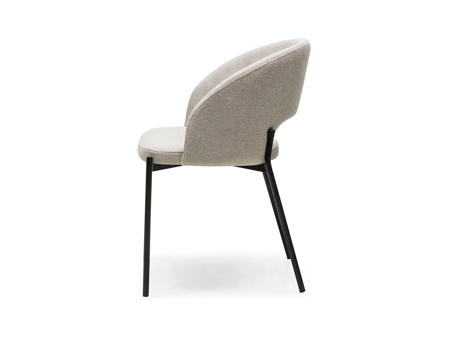 Stoel 50x53x77 cm beige mores