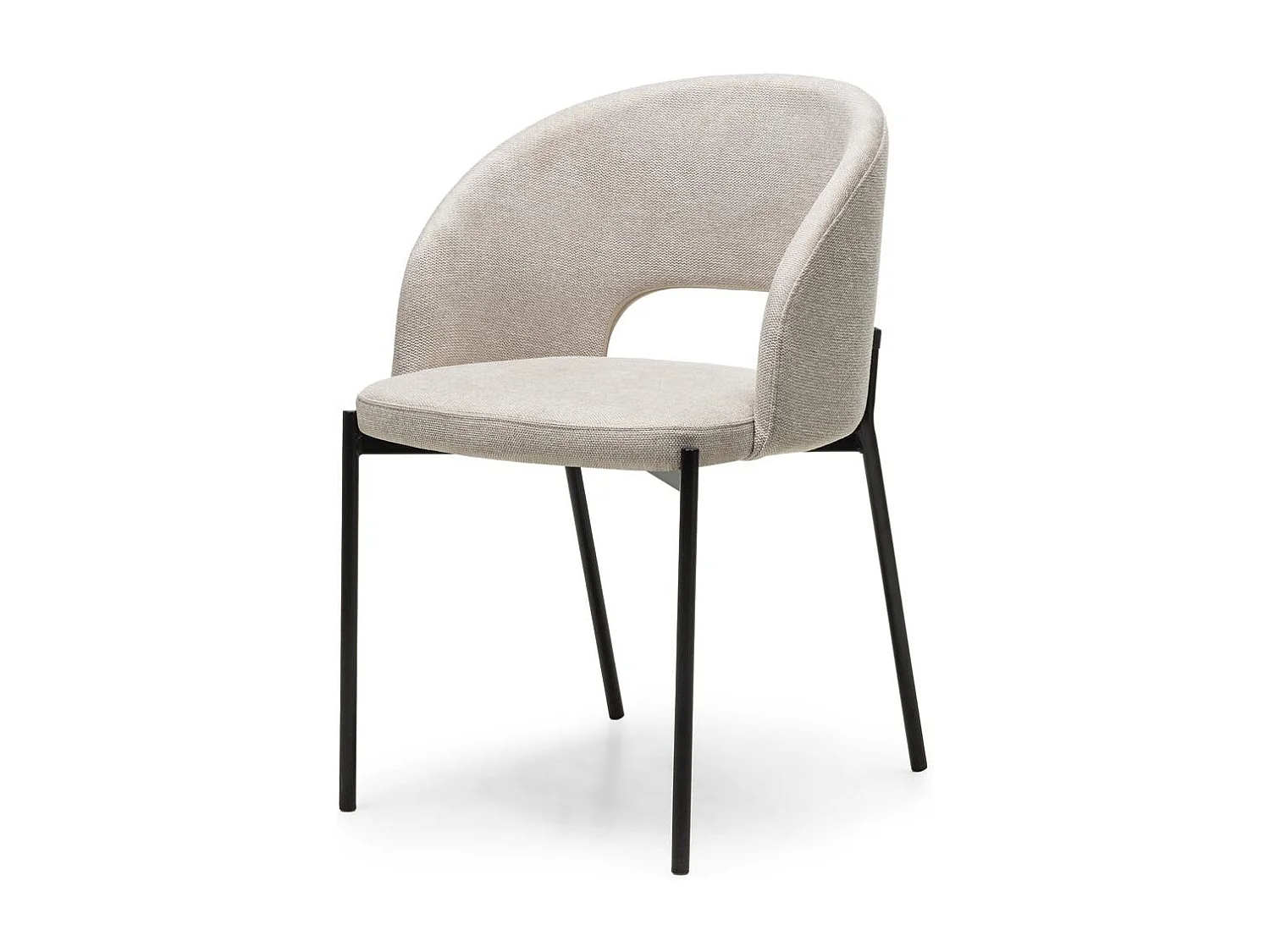 Stuhl 50x53x77 cm beige Mores