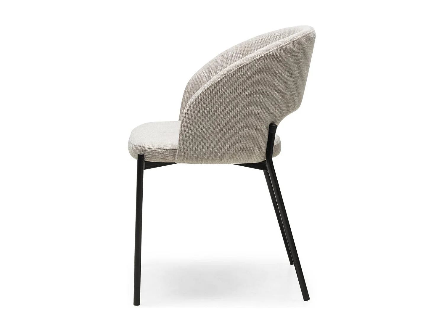 Stuhl 50x53x77 cm beige Mores