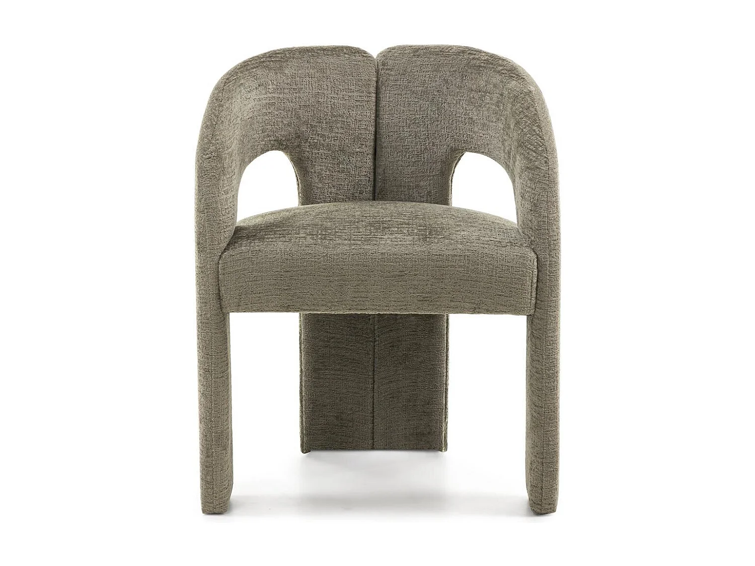 Chaise rembourrée 62x56x77 cm verte Joel