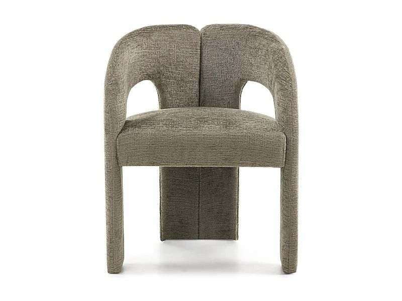 Gestoffeerde stoel 62x56x77 cm groen Joel