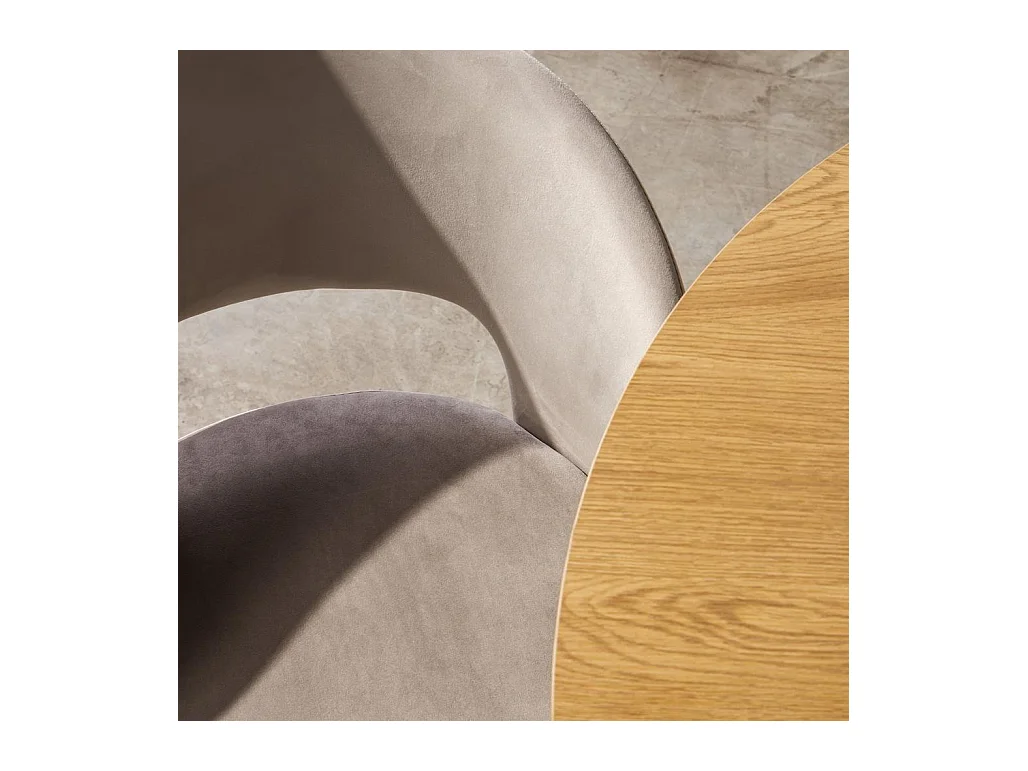 Stoel 77x50x53 cm beige Mores