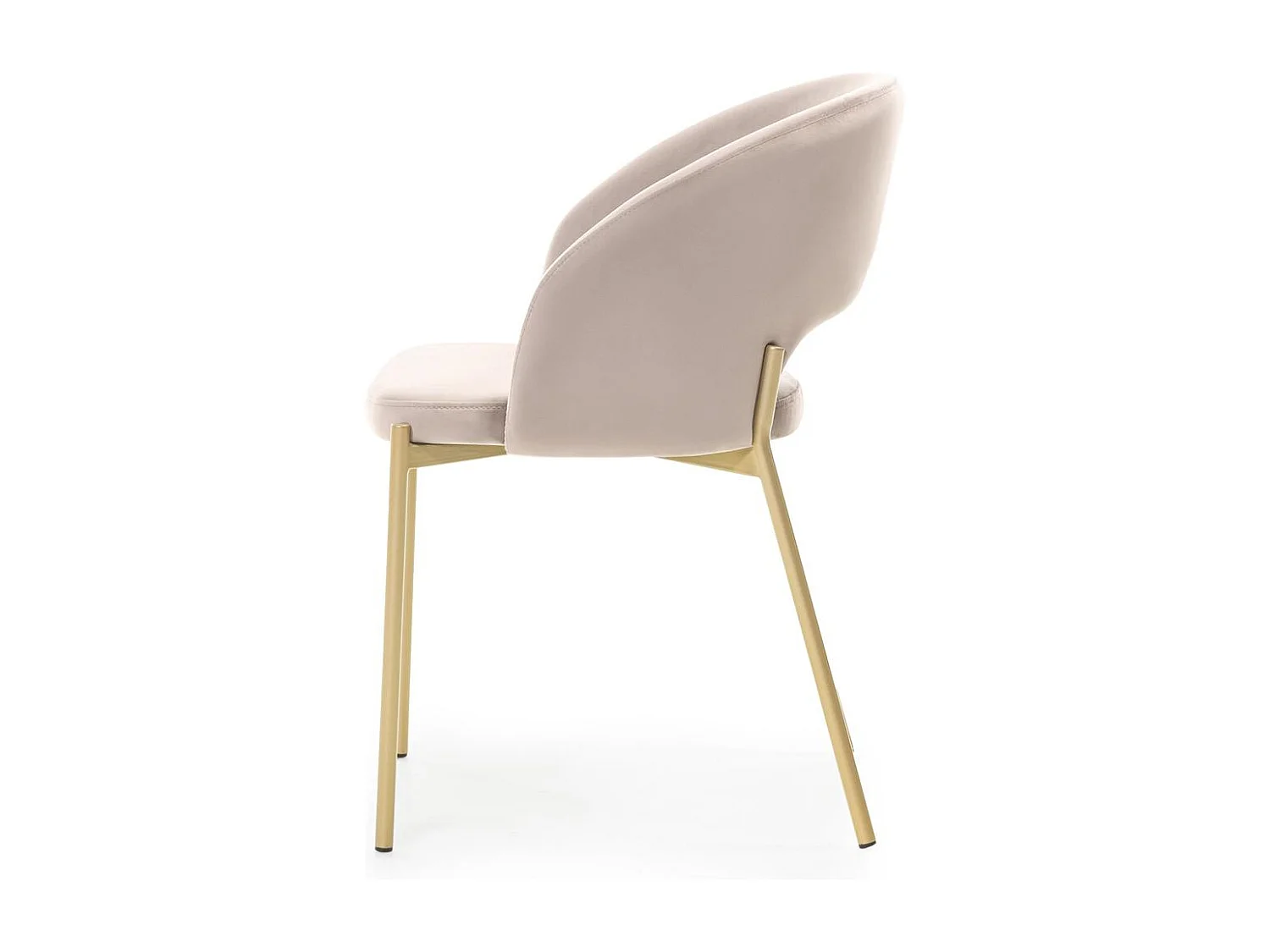 Stoel 77x50x53 cm beige Mores