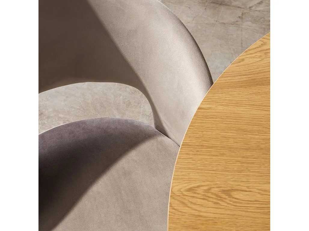 Stoel 77x50x53 cm beige Mores