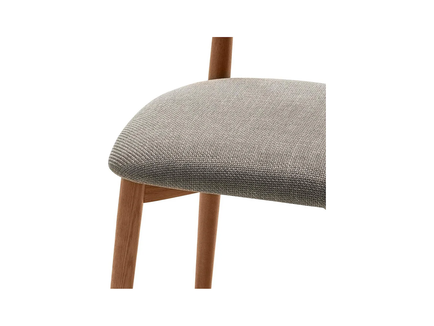 Polsterstuhl 48,5x50,5x80 cm Dunkelgrau Mia