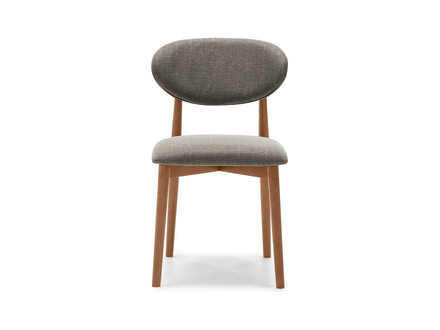 Polsterstuhl 48,5x50,5x80 cm Dunkelgrau Mia