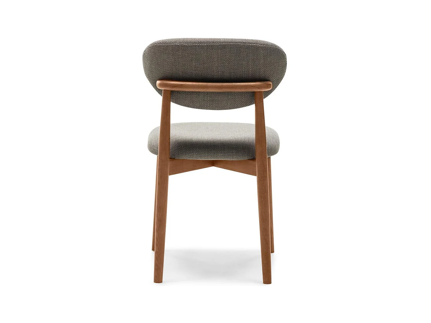 Polsterstuhl 48,5x50,5x80 cm Dunkelgrau Mia