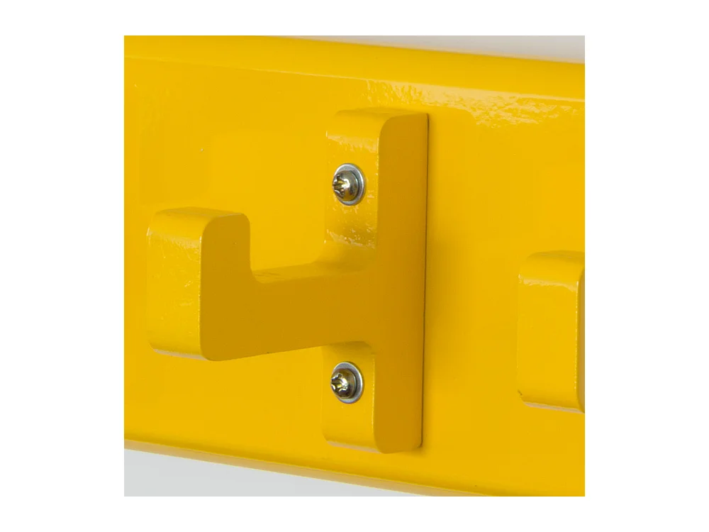 Klawiatura 10x40x13 cm żółta