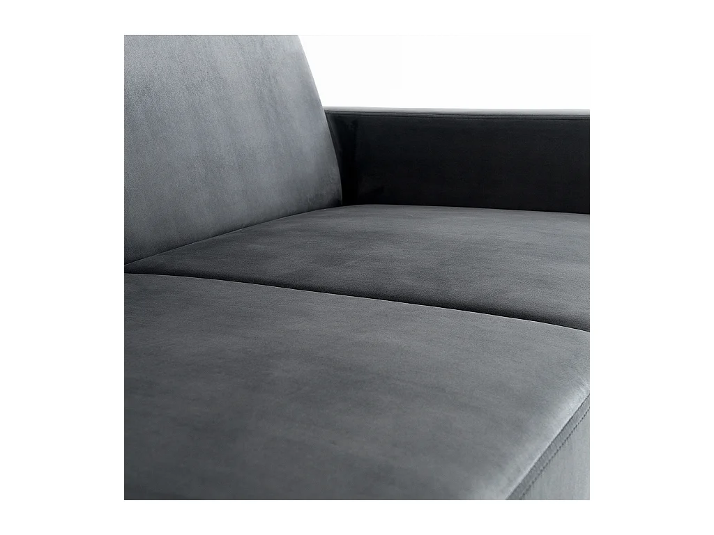 Canapé-lit 95x232x82 cm Lilas Gris stable