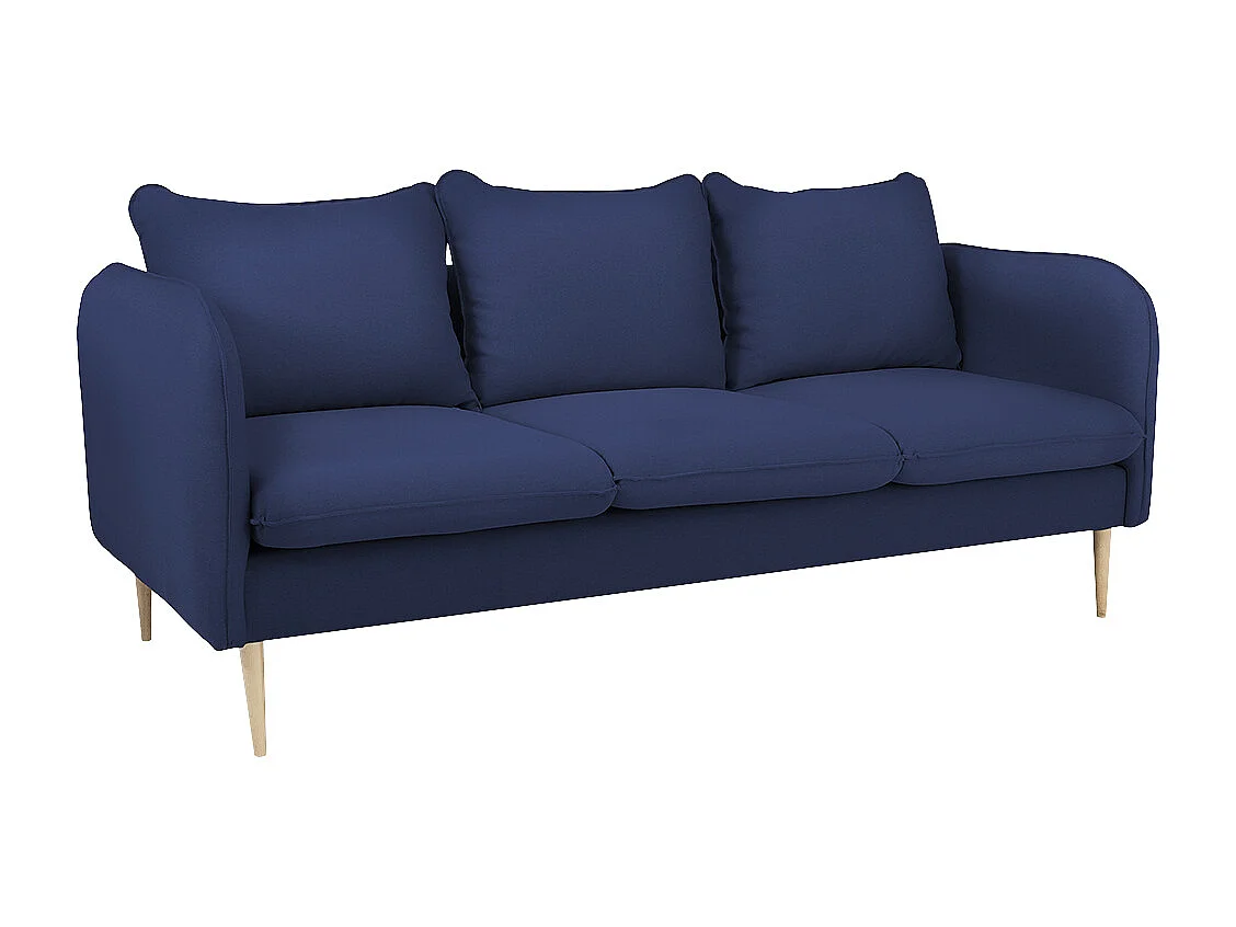 Canapé 89x205x90 cm Bois posh encre