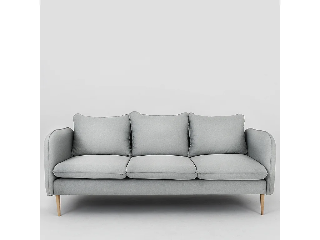 Canapé 89x205x90 cm Gris Posh Wood