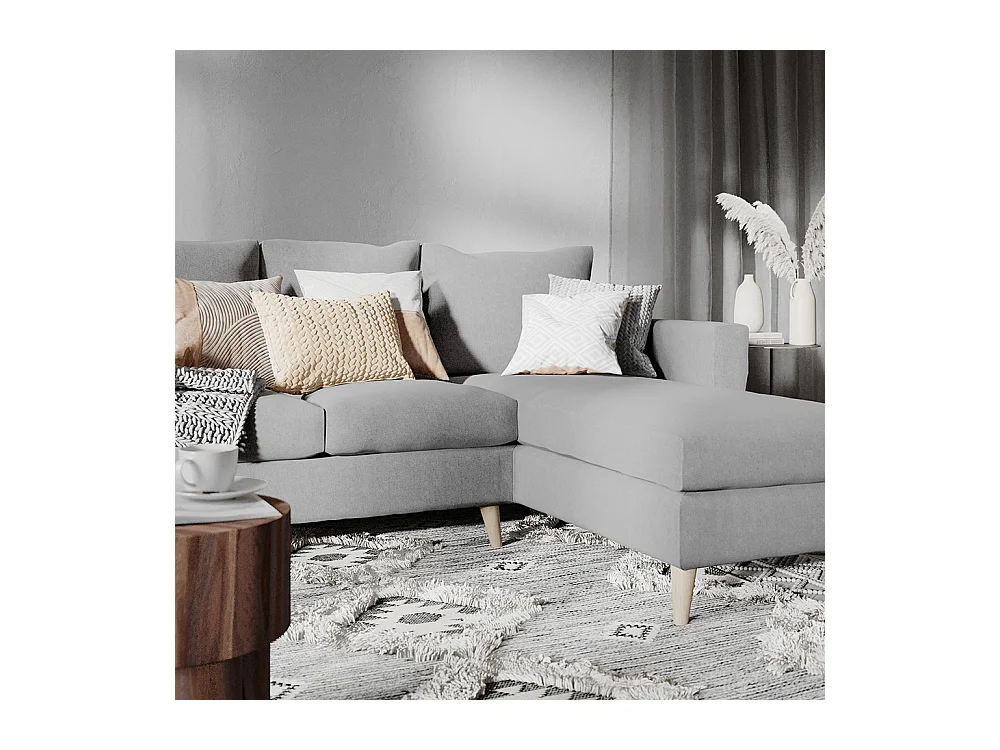 Sofá de canto 90x189x86 cm aço lover r