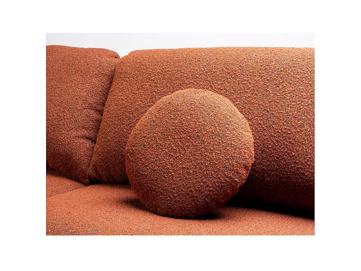 Canapé-lit 1x2,3x0,77 m brun Trango