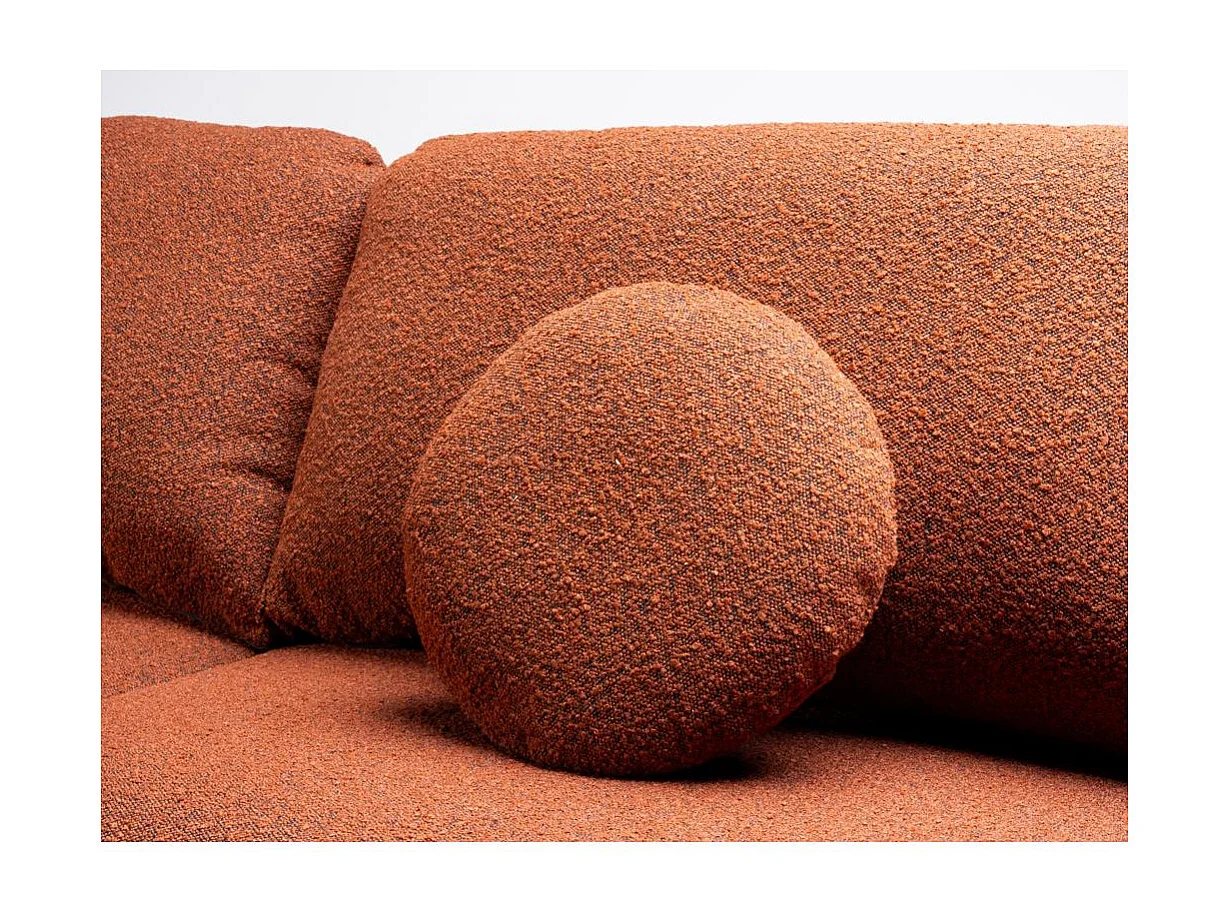 Canapé-lit 1x2,3x0,77 m brun Trango