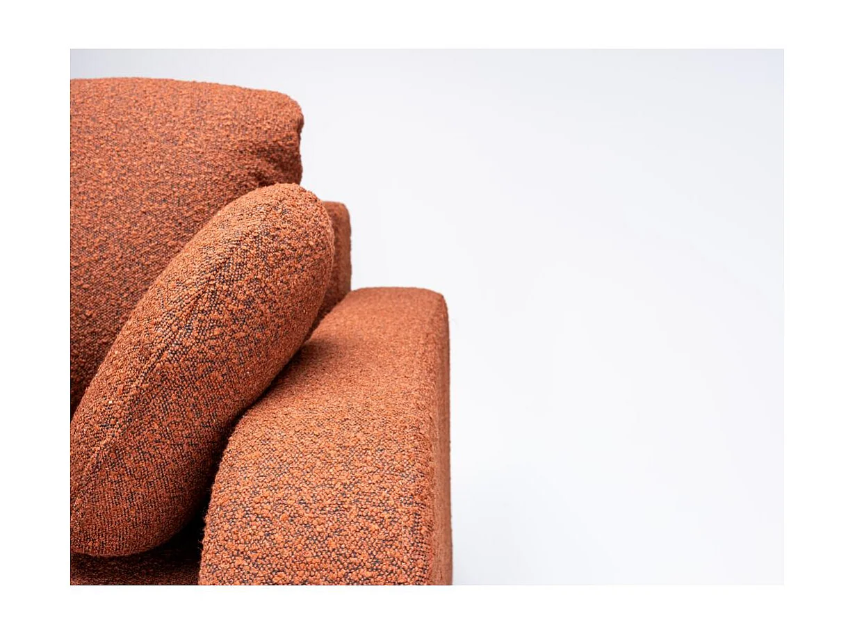 Canapé-lit 1x2,3x0,77 m brun Trango