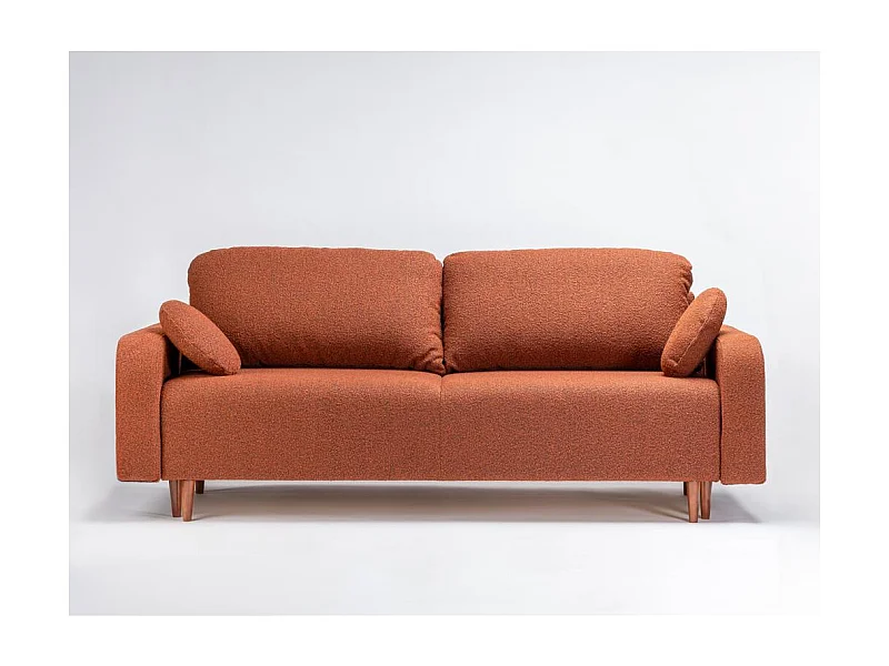 Slaapbank 1x2,3x0,77 m bruin Trango