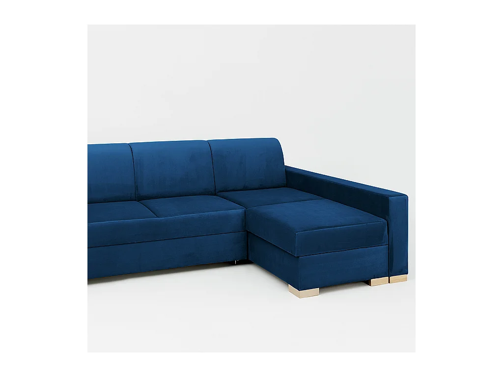 Canapé d'angle convertible 0,95x2,32x0,82 m aronia stable r