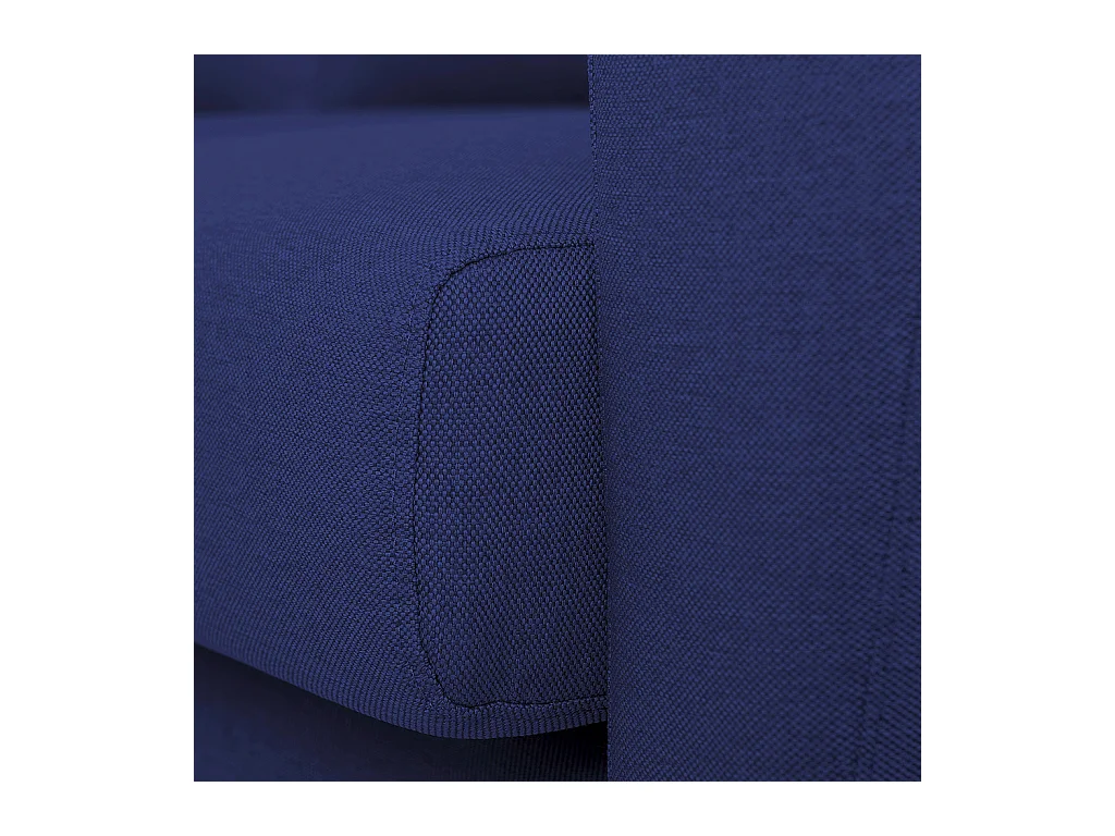 Canapé d'angle 90x189x86 cm Amoureux d'encre L