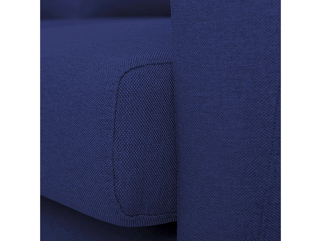 Canapé d'angle 90x189x86 cm Amoureux d'encre L