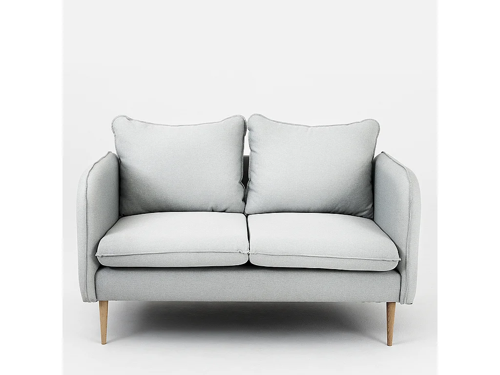 Canapé 89x145x90 cm Gris POSH WOOD