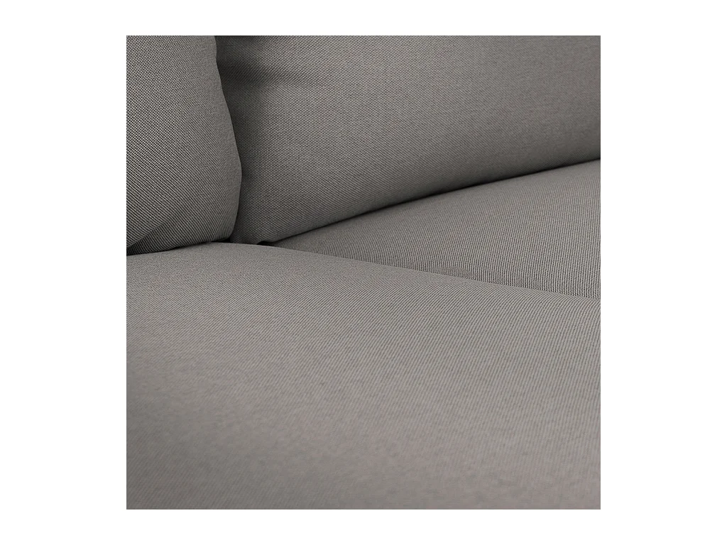 Canapé 89x205x90 cm Acier Bois Posh