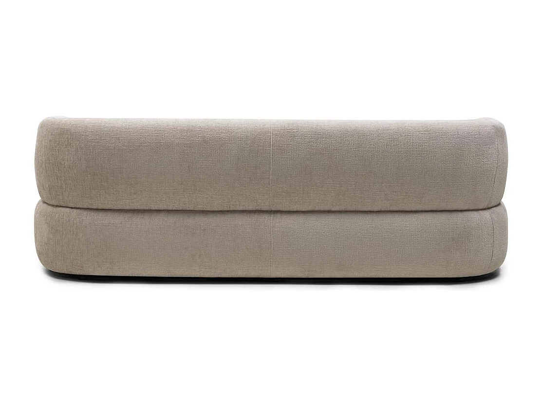 Sofa 231x91x78 cm hellbeige Montiac