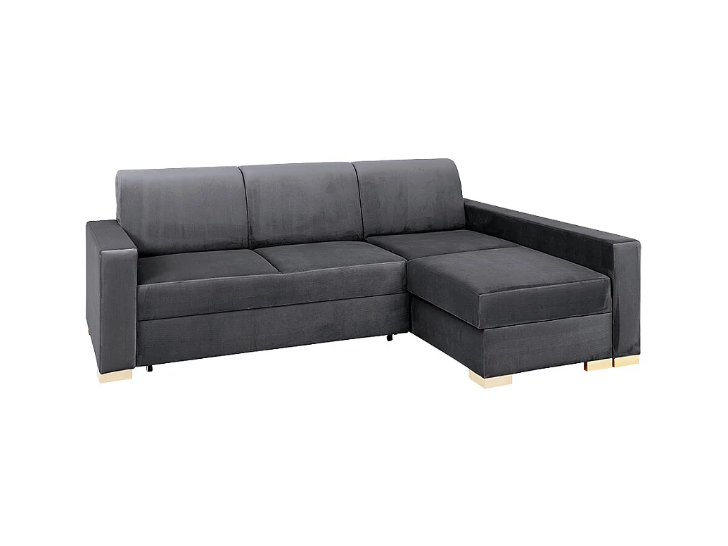 Sofá-cama 95x232x82 cm Cinza estável