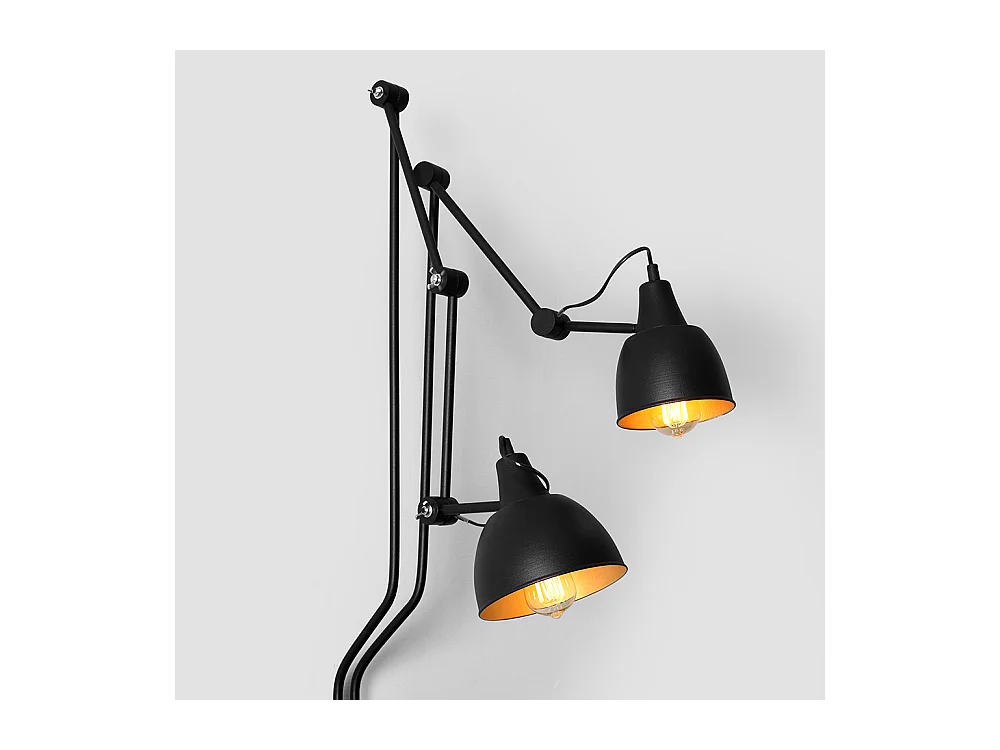 Applique murale noire Coben Wall 0,15 m