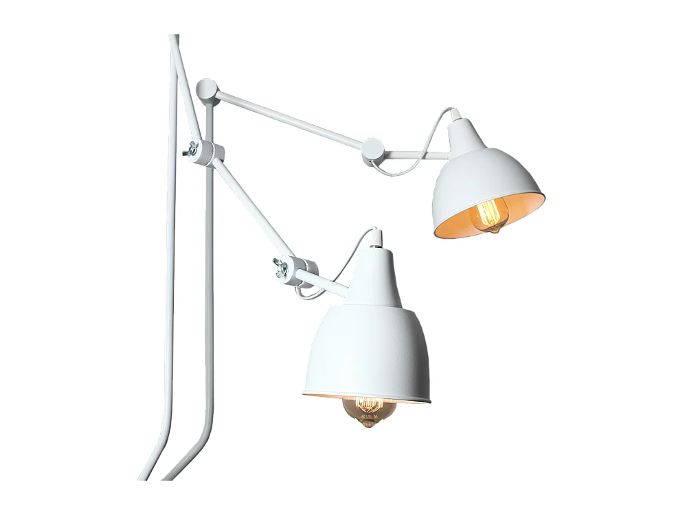Wandleuchte weiß Coben Wandlampe 2
