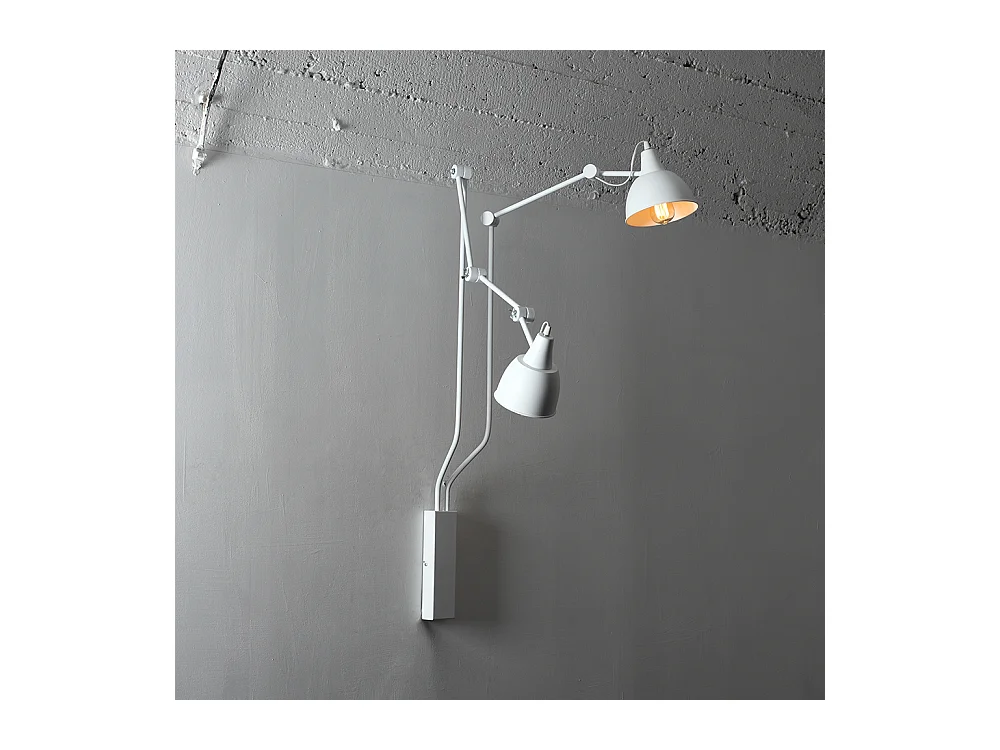 Wandleuchte weiß Coben Wandlampe 2